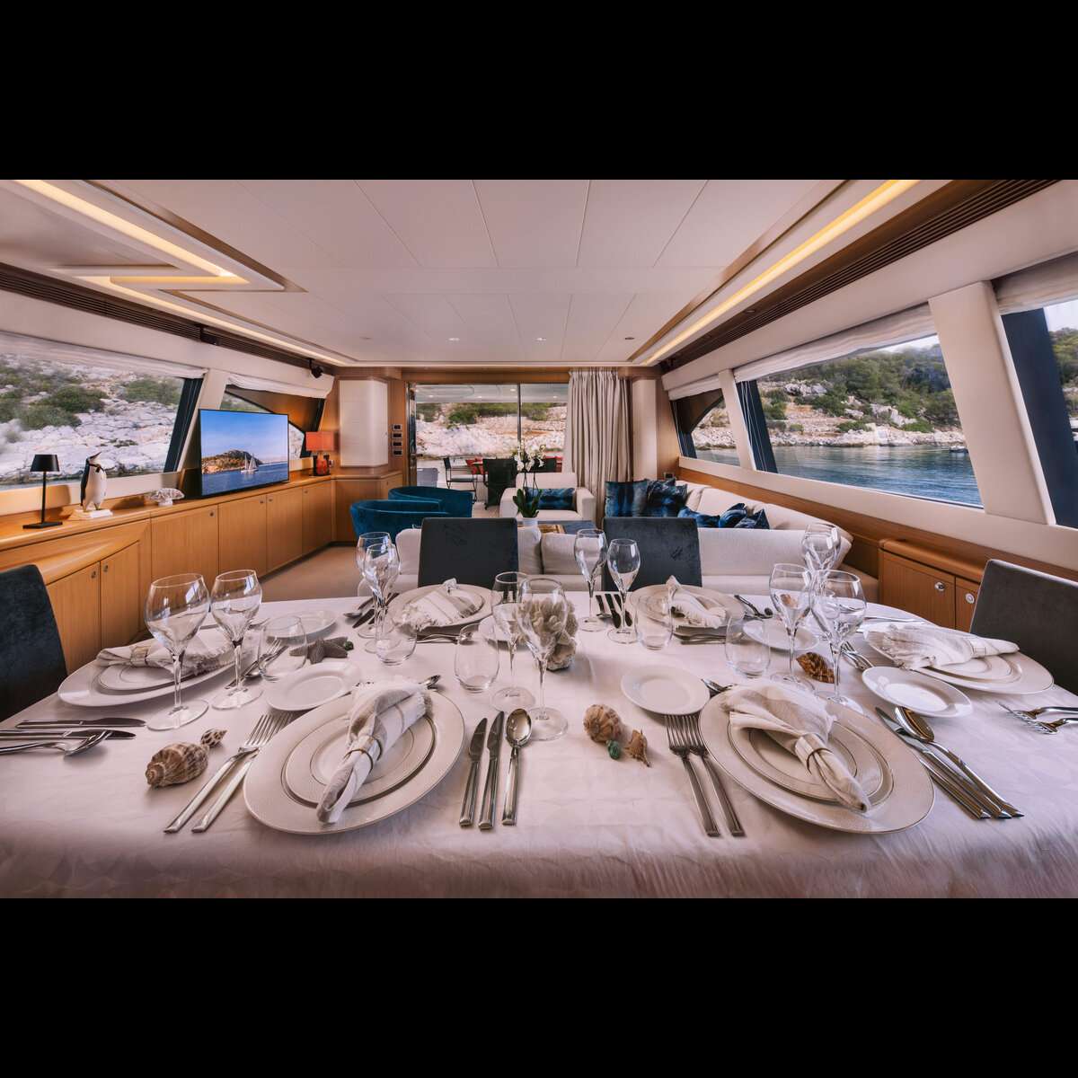 Charter Yacht MAYBE NOT - Ferretti 830 - 4 Cabins - Athens - Mykonos - Paros - Cyclades - Greece