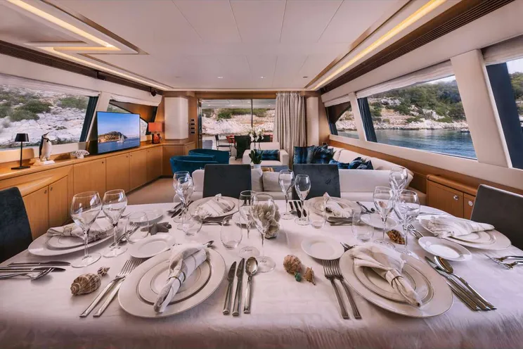 Charter Yacht MAYBE NOT - Ferretti 830 - 4 Cabins - Athens - Mykonos - Paros - Cyclades - Greece