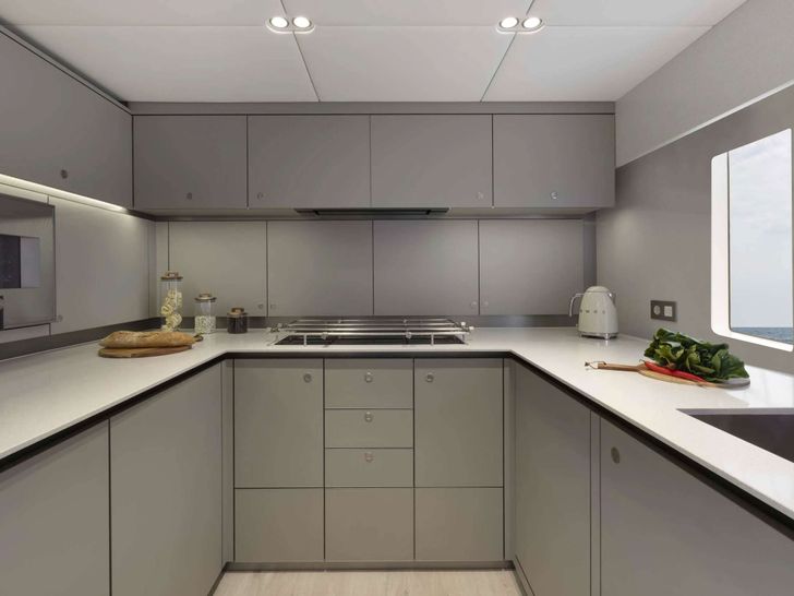 PRONTO Sunreef Power Catamaran 80 - galley PRONTO Sunreef Power Catamaran 80 - galley