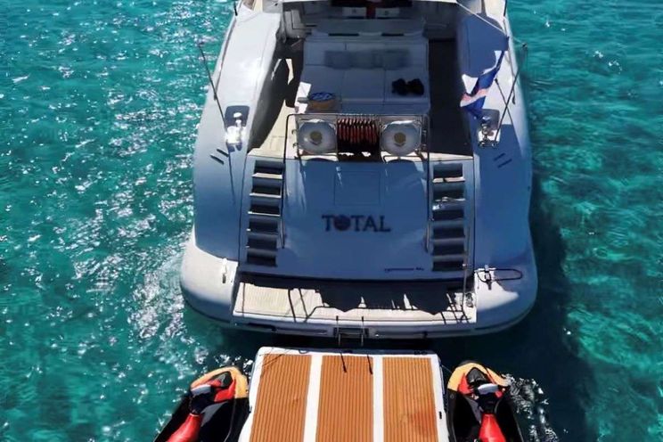 Charter Yacht TOTAL - Mangusta 108 - 4 Cabins - Nassau - Exumas - Bahamas