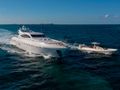 TOTAL Mangusta 108 - cruising with the tender TOTAL Mangusta 108 - cruising with the tender