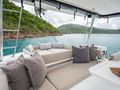 APRICITY Bali 4.6 - flybridge seating and sunbathing area APRICITY Bali 4.6 - flybridge seating and sunbathing area