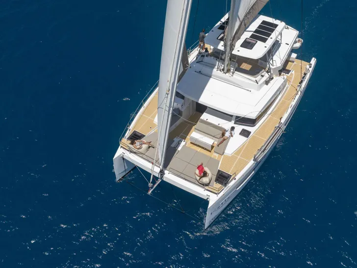 KATLO Bali 5.4 - sailing aerial shot KATLO Bali 5.4 - sailing aerial shot