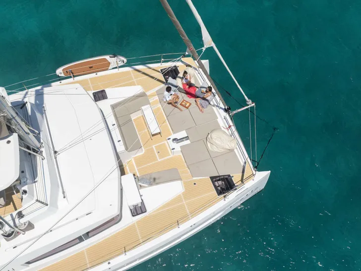 KATLO Bali 5.4 - top foredeck shot KATLO Bali 5.4 - top foredeck shot