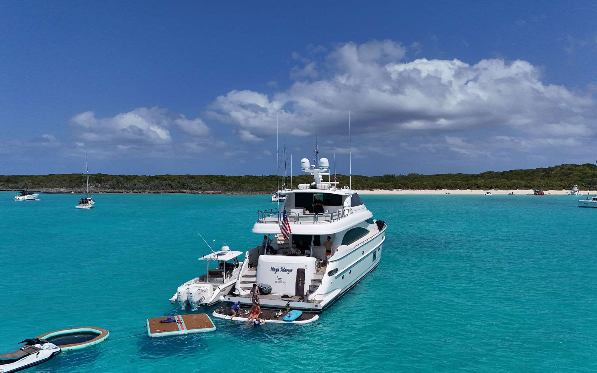 NAYA MARYN - Horizon 94 - 4 Cabins - Nassau - Exumas - Staniel Cay - Bahamas