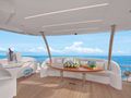 NAYA MARYN Horizon 94 - aft deck NAYA MARYN Horizon 94 - aft deck