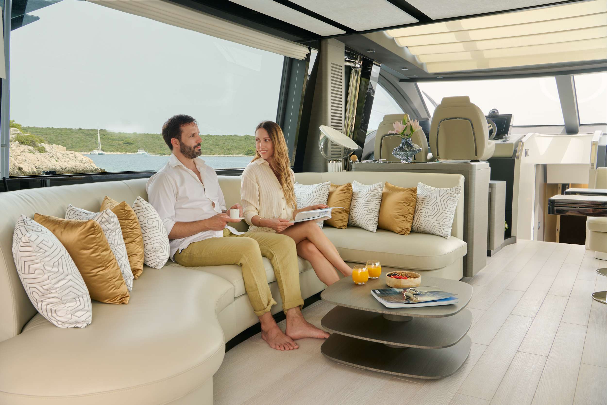 Charter Yacht MYNE - Azimut S8 - 4 Cabins - Kastela - Split - Dubrovnik - Hvar - Croatia