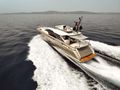 MYNE Azimut S8 - anchored aft shot MYNE Azimut S8 - anchored aft shot