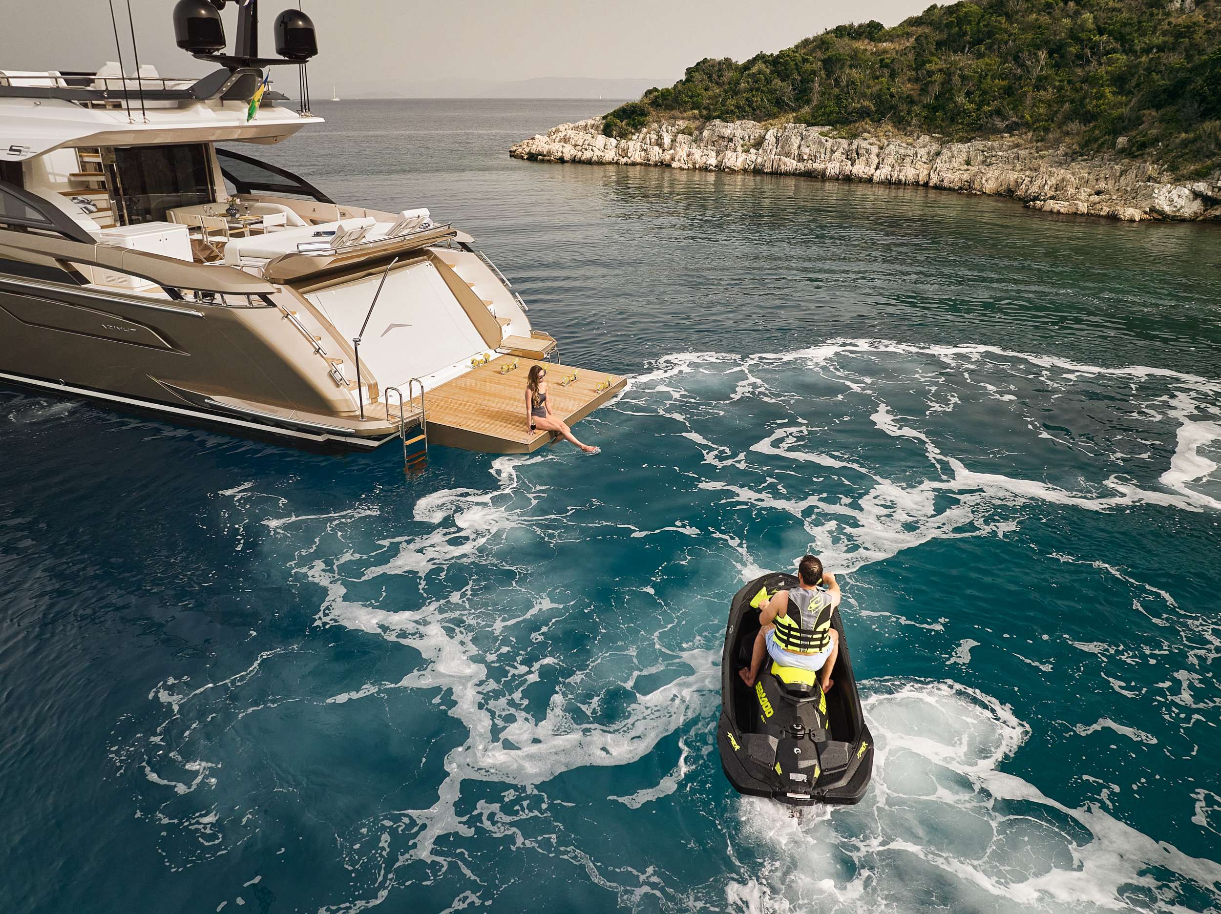 Charter Yacht MYNE - Azimut S8 - 4 Cabins - Kastela - Split - Dubrovnik - Hvar - Croatia