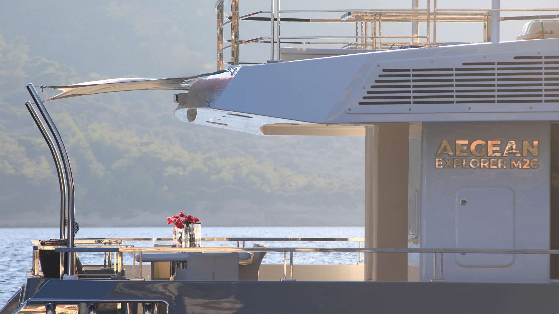 UKIEL Aegean Explorer M26 - main aft deck