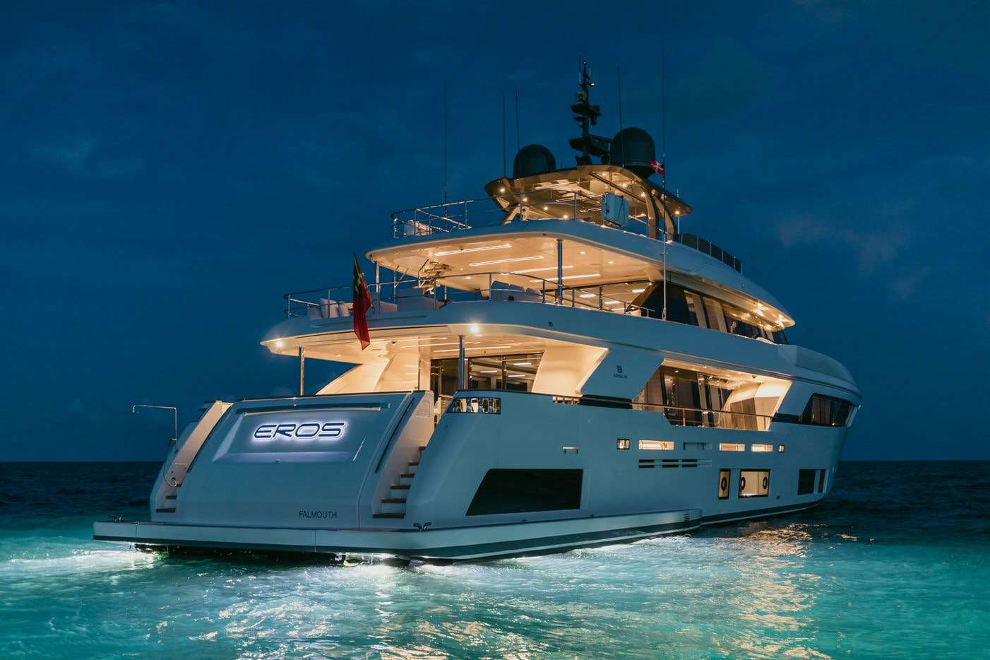 Charter Yacht EROS - Ferretti Custom Line Navetta 37 - 5 Cabins - Nassau - Exumas - Bahamas