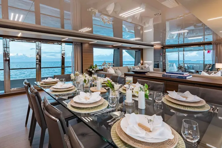 Charter Yacht EROS - Ferretti Custom Line Navetta 37 - 5 Cabins - Nassau - Exumas - Bahamas