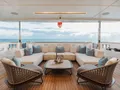 EROS Ferretti Custom Line Navetta 37 - main aft deck EROS Ferretti Custom Line Navetta 37 - main aft deck