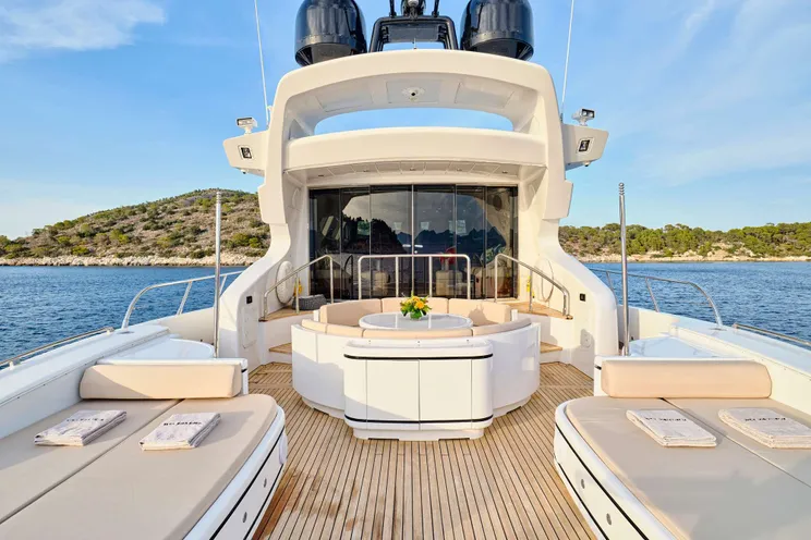 Charter Yacht WET PANTHER - Mangusta 105 - 4 Cabins - Athens - Mykonos - Paros - Cyclades - Aegean - Greece