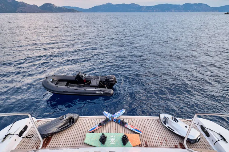 Charter Yacht WET PANTHER - Mangusta 105 - 4 Cabins - Athens - Mykonos - Paros - Cyclades - Aegean - Greece