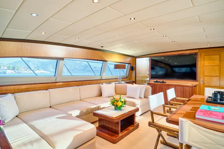 Charter Yacht WET PANTHER - Mangusta 105 - 4 Cabins - Athens - Mykonos - Paros - Cyclades - Aegean - Greece