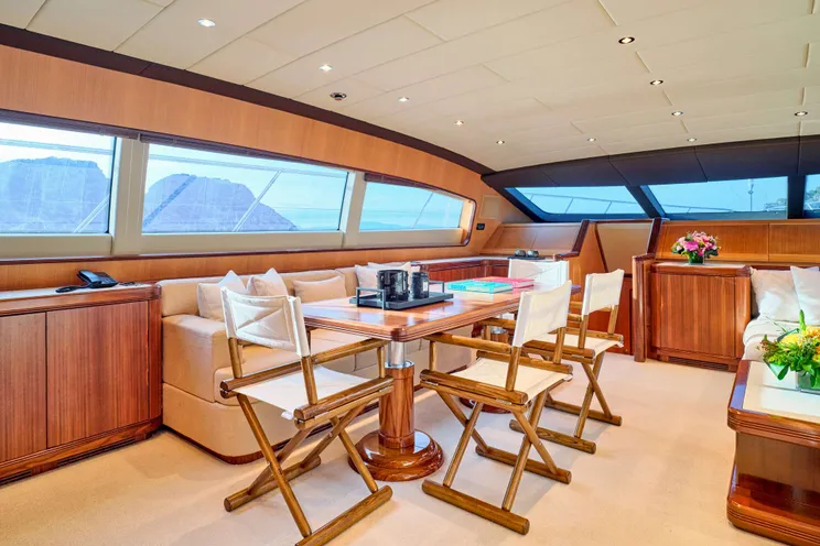 Charter Yacht WET PANTHER - Mangusta 105 - 4 Cabins - Athens - Mykonos - Paros - Cyclades - Aegean - Greece