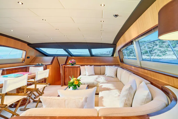 Charter Yacht WET PANTHER - Mangusta 105 - 4 Cabins - Athens - Mykonos - Paros - Cyclades - Aegean - Greece