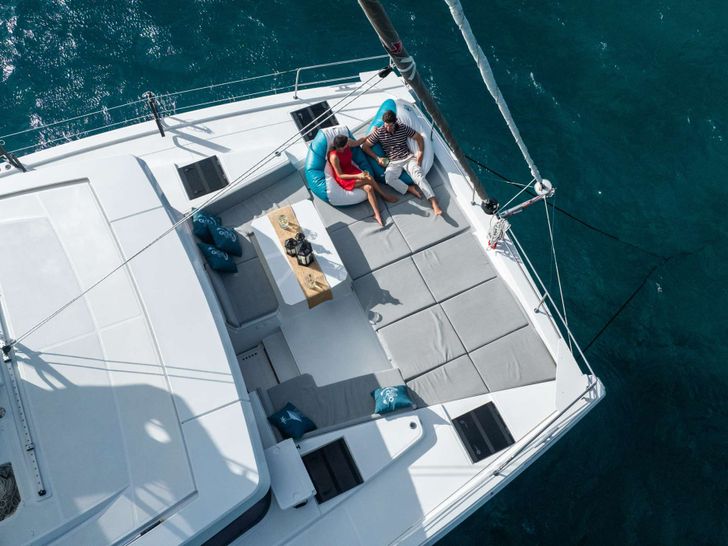 ALORA Bali 4.8 - top foredeck view ALORA Bali 4.8 - top foredeck view