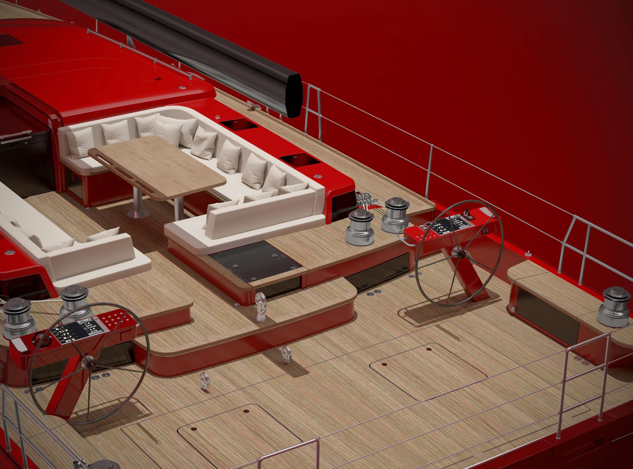 YUME YYacht Y7 - upper deck