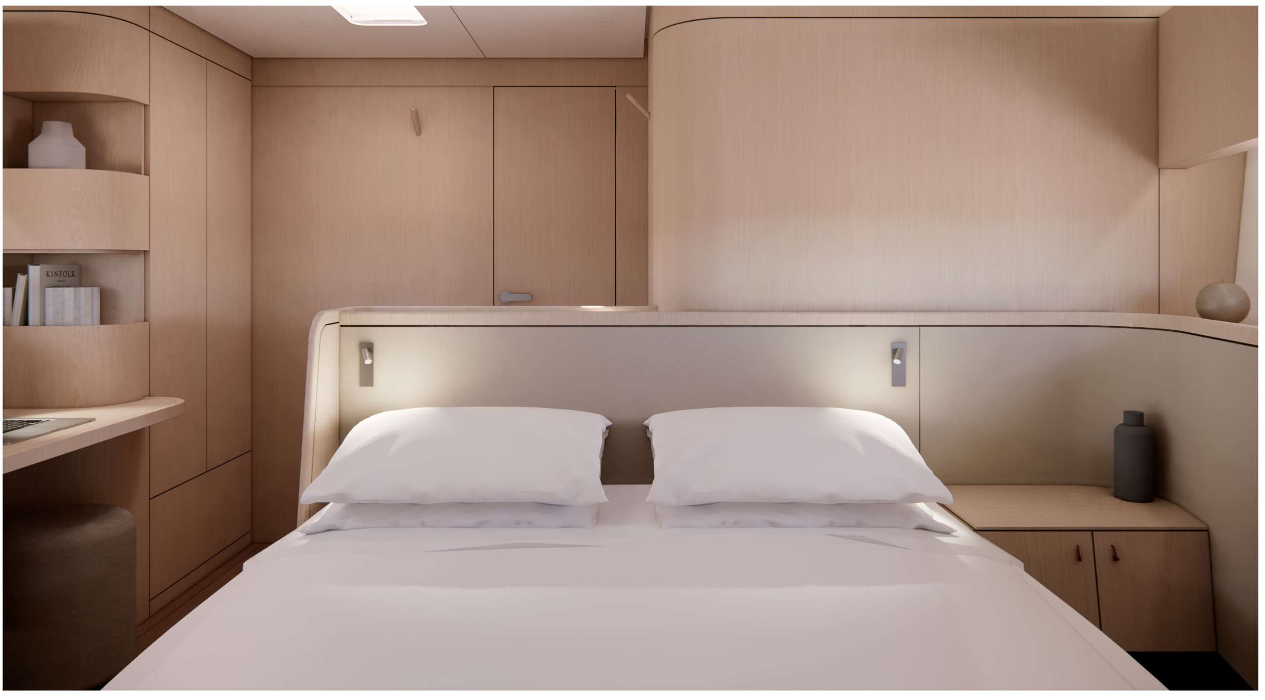 YUME YYacht Y7 - master cabin