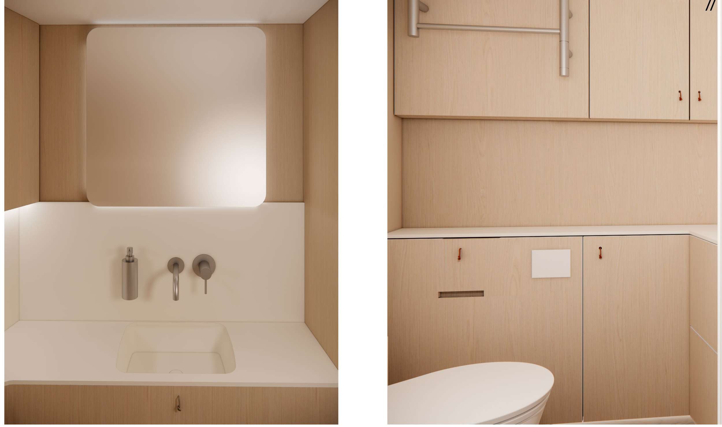 YUME YYacht Y7 - master cabin bathroom