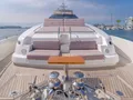 SOL SHINE Ferretti 960 - foredeck SOL SHINE Ferretti 960 - foredeck