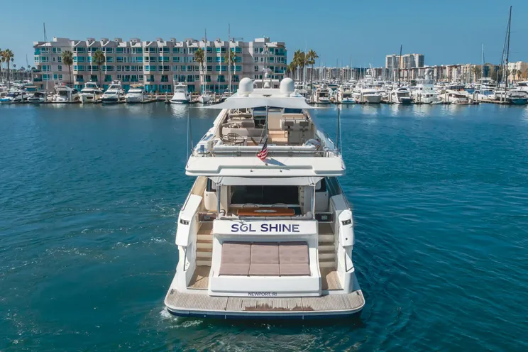 Charter Yacht SOL SHINE - Ferretti 960 - 5 Cabins - Nassau - Exumas - Bahamas