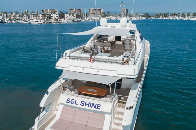 Charter Yacht SOL SHINE - Ferretti 960 - 5 Cabins - Nassau - Exumas - Bahamas