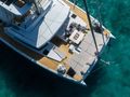 LA VIE EST BELLE Bali 5.4 - top foredeck shot LA VIE EST BELLE Bali 5.4 - top foredeck shot