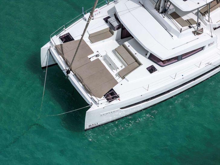 ANDIAMO 5.4 Bali 5.4 - top foredeck shot ANDIAMO 5.4 Bali 5.4 - top foredeck shot