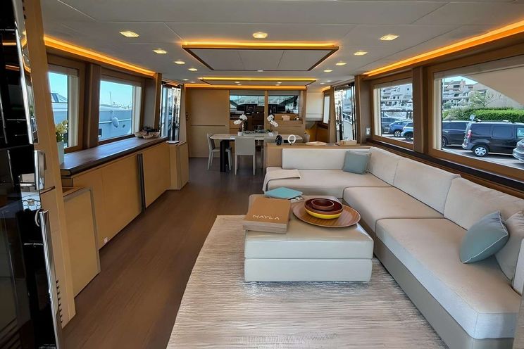 Charter Yacht NAYLA - Monte Carlo 75 - 4 Cabins - Athens - Mykonos - Paros - Cyclades - Greece