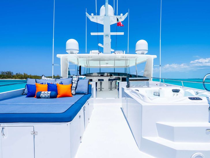 Flybridge Looking Aft Flybridge Looking Aft