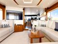 GRACE XI Sunseeker 75 - saloon seating with TV GRACE XI Sunseeker 75 - saloon seating with TV