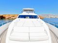 GRACE XI Sunseeker 75 - foredeck bronzing area GRACE XI Sunseeker 75 - foredeck bronzing area
