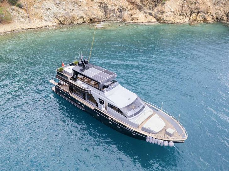 BEYEFENDI H Falcon 27m - aerial shot BEYEFENDI H Falcon 27m - aerial shot