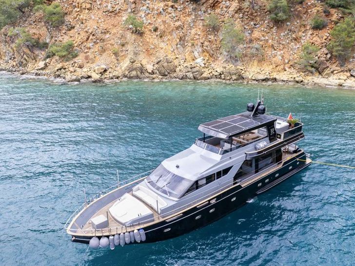 BEYEFENDI H Falcon 27m - anchored BEYEFENDI H Falcon 27m - anchored