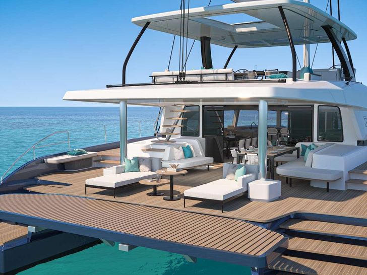 IMLADRIS Lagoon Eighty 2 - aft deck IMLADRIS Lagoon Eighty 2 - aft deck