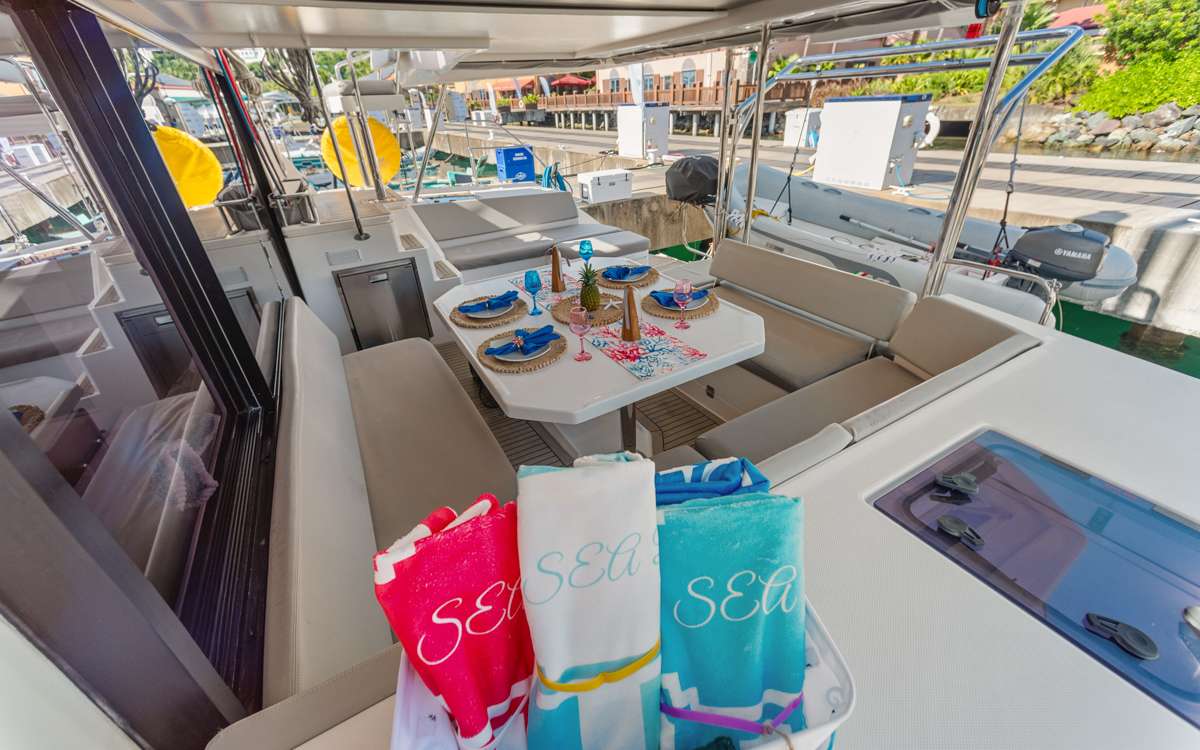 Charter Yacht SEA DANCER - Leopard 45 - 3 Cabins - Grenada - Trinidad - Tobago - Barbados - Windwards - Caribbean