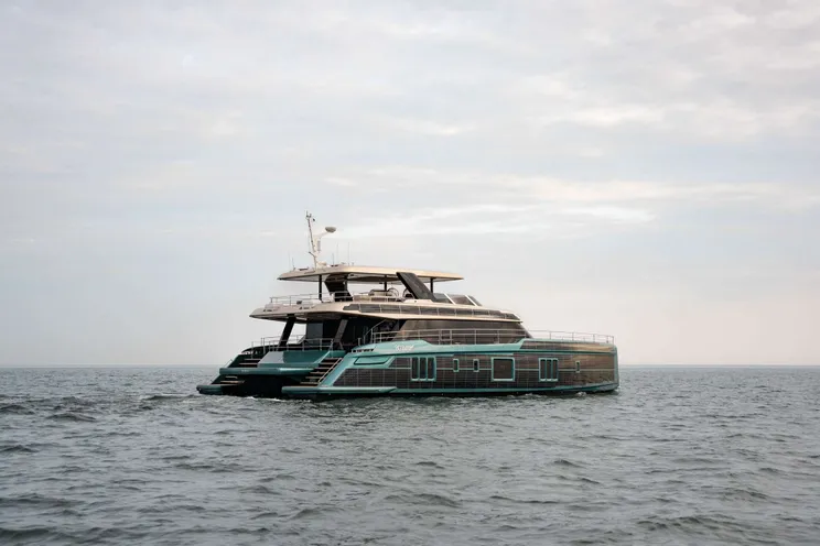 Charter Yacht MATTEA - Sunreef 80 Power - 4 Cabins - Athens - Mykonos - Paros - Cyclades - Aegean - Greece