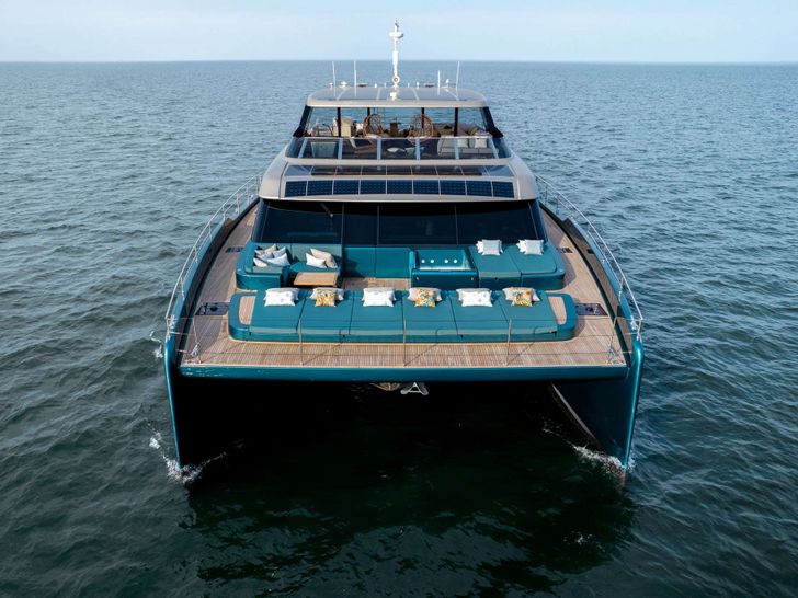 MATTEA Sunreef 80 Power - foredeck view MATTEA Sunreef 80 Power - foredeck view