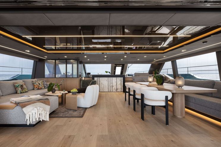 Charter Yacht MATTEA - Sunreef 80 Power - 4 Cabins - Athens - Mykonos - Paros - Cyclades - Aegean - Greece