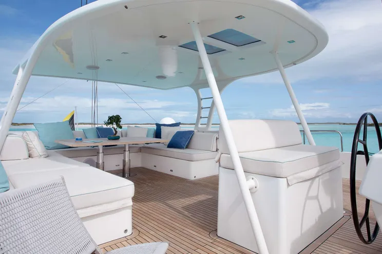 Charter Yacht INDABLUE - Sunreef 74 - 3 Cabins - Nassau - Exumas - Bahamas