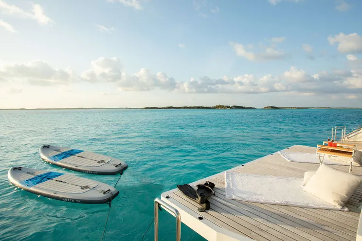 Charter Yacht INDABLUE - Sunreef 74 - 3 Cabins - Nassau - Exumas - Bahamas