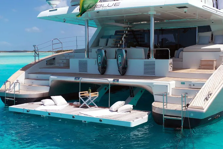 Charter Yacht INDABLUE - Sunreef 74 - 3 Cabins - Nassau - Exumas - Bahamas