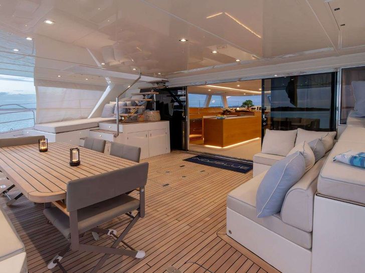 INDABLUE Sunreef 74 - aft deck INDABLUE Sunreef 74 - aft deck