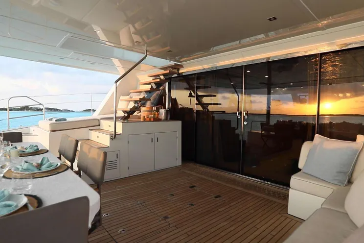 Charter Yacht INDABLUE - Sunreef 74 - 3 Cabins - Nassau - Exumas - Bahamas