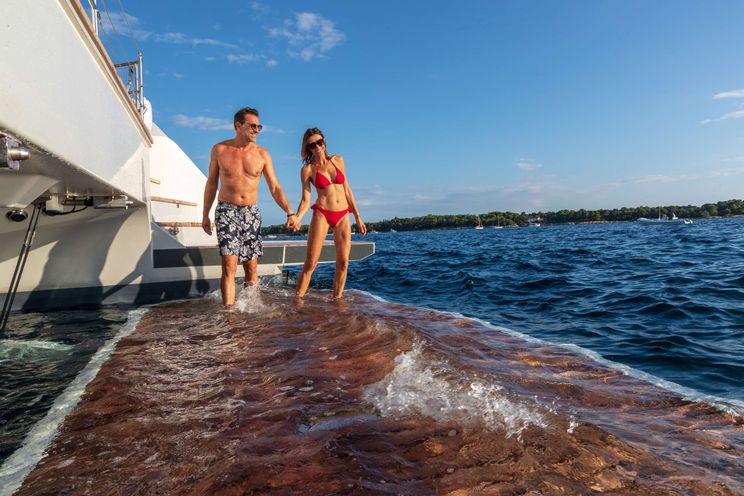 Charter Yacht CHRISTAL MIO 80 - Fountaine Pajot Thira 80 - 6 Cabins - Athens - Mykonos - Paros - Cyclades - Greece