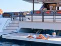 CHRISTAL MIO 80 Fountaine Pajot Thira 80 - hydraulic swim platfrom CHRISTAL MIO 80 Fountaine Pajot Thira 80 - hydraulic swim platfrom