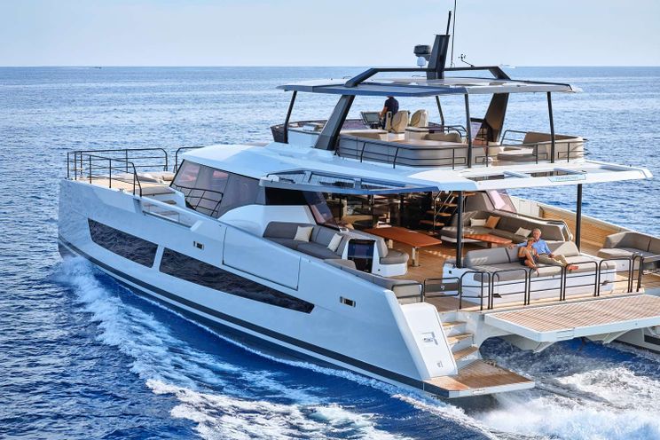 Charter Yacht CHRISTAL MIO 80 - Fountaine Pajot Thira 80 - 6 Cabins - Athens - Mykonos - Paros - Cyclades - Greece